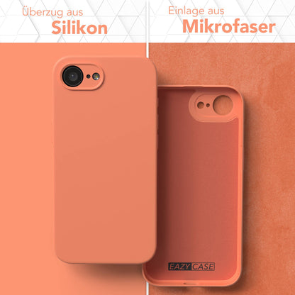 Apple iPhone 17e transparente Silikonhülle mit Kameraschutz von EAZY CASE 