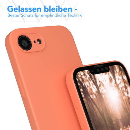 Apple iPhone 17e transparente Silikonhülle mit Kameraschutz von EAZY CASE 