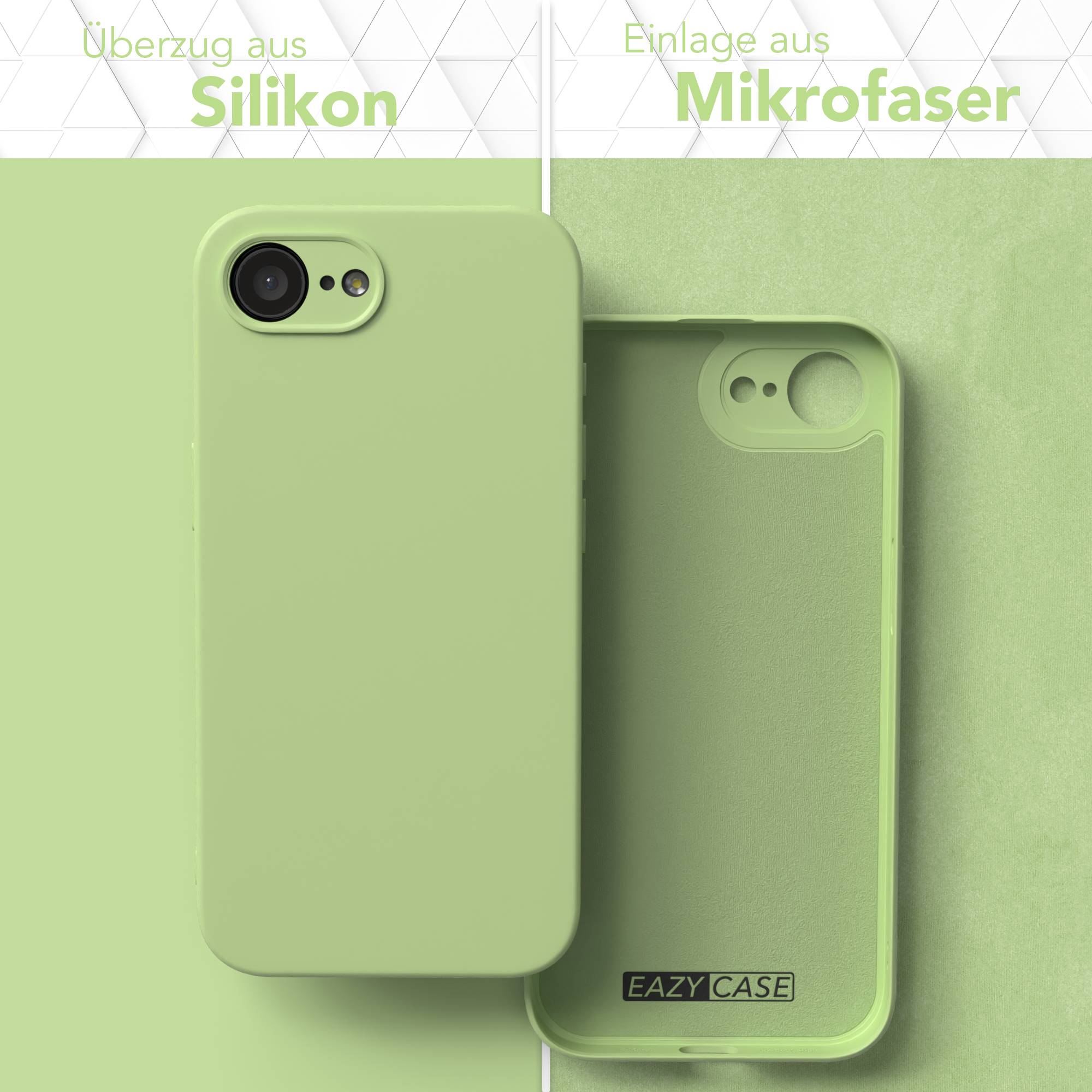 Apple iPhone 17e transparente Silikonhülle mit Kameraschutz von EAZY CASE 
