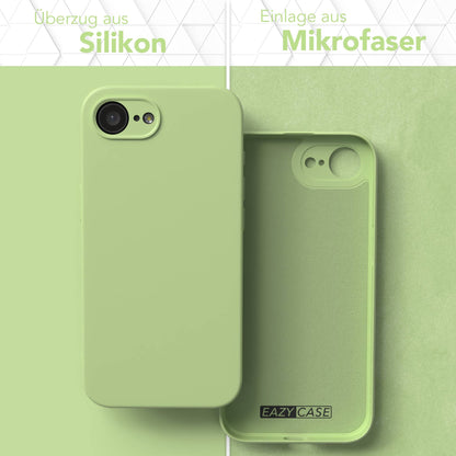 Apple iPhone 17e transparente Silikonhülle mit Kameraschutz von EAZY CASE 