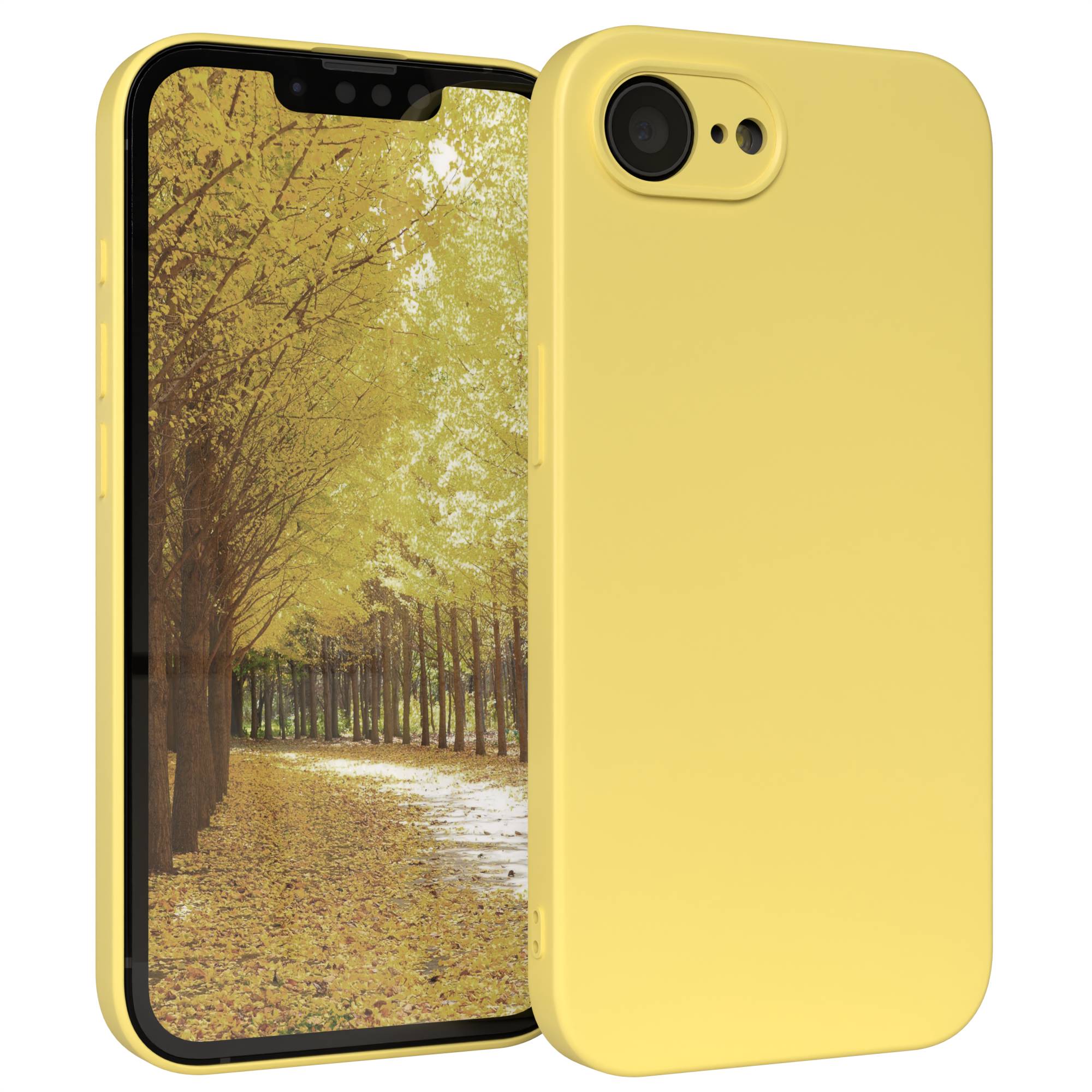 Apple iPhone 17e transparente Silikonhülle mit Kameraschutz von EAZY CASE 
