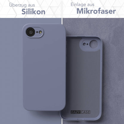 Apple iPhone 17e transparente Silikonhülle mit Kameraschutz von EAZY CASE 