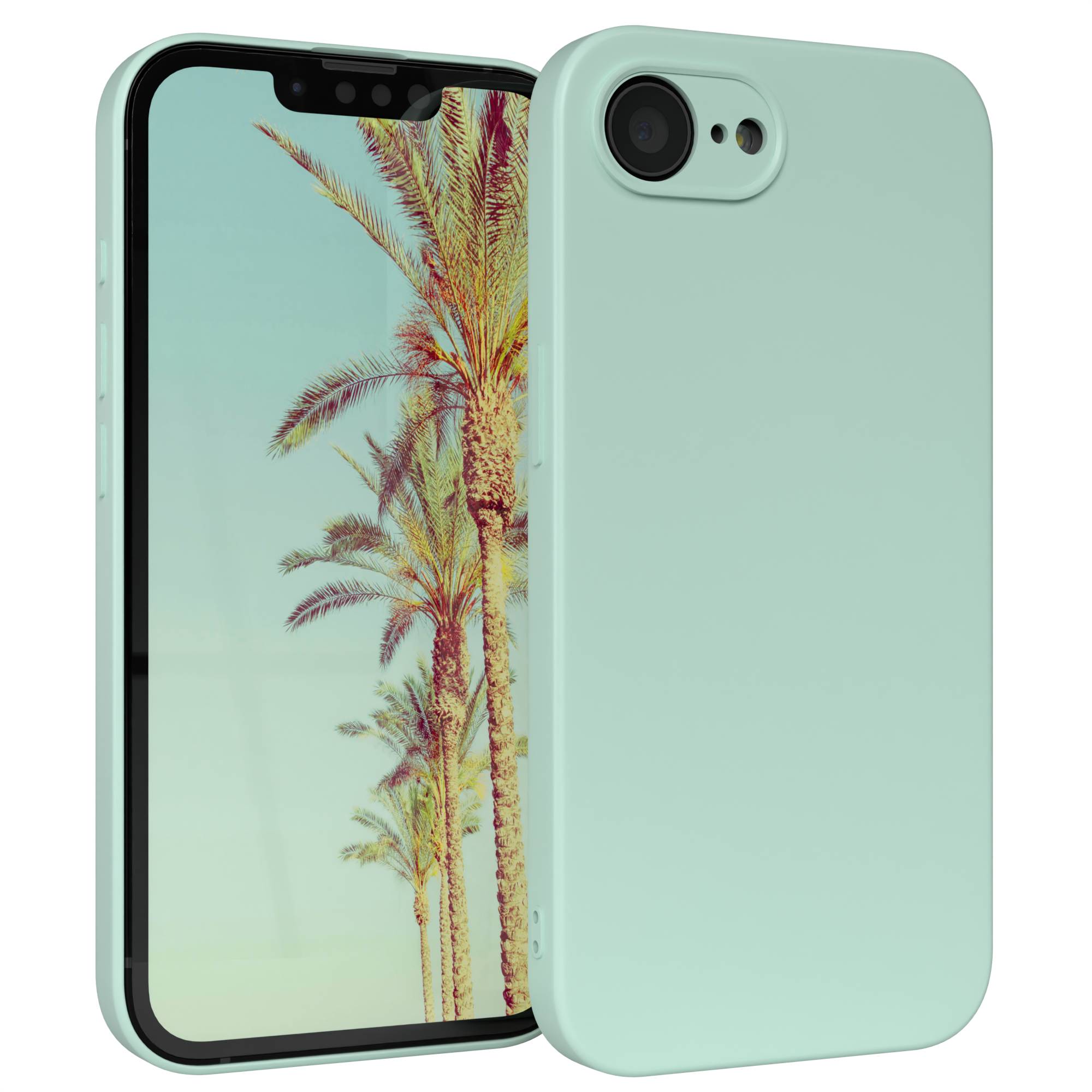 Apple iPhone 17e transparente Silikonhülle mit Kameraschutz von EAZY CASE 