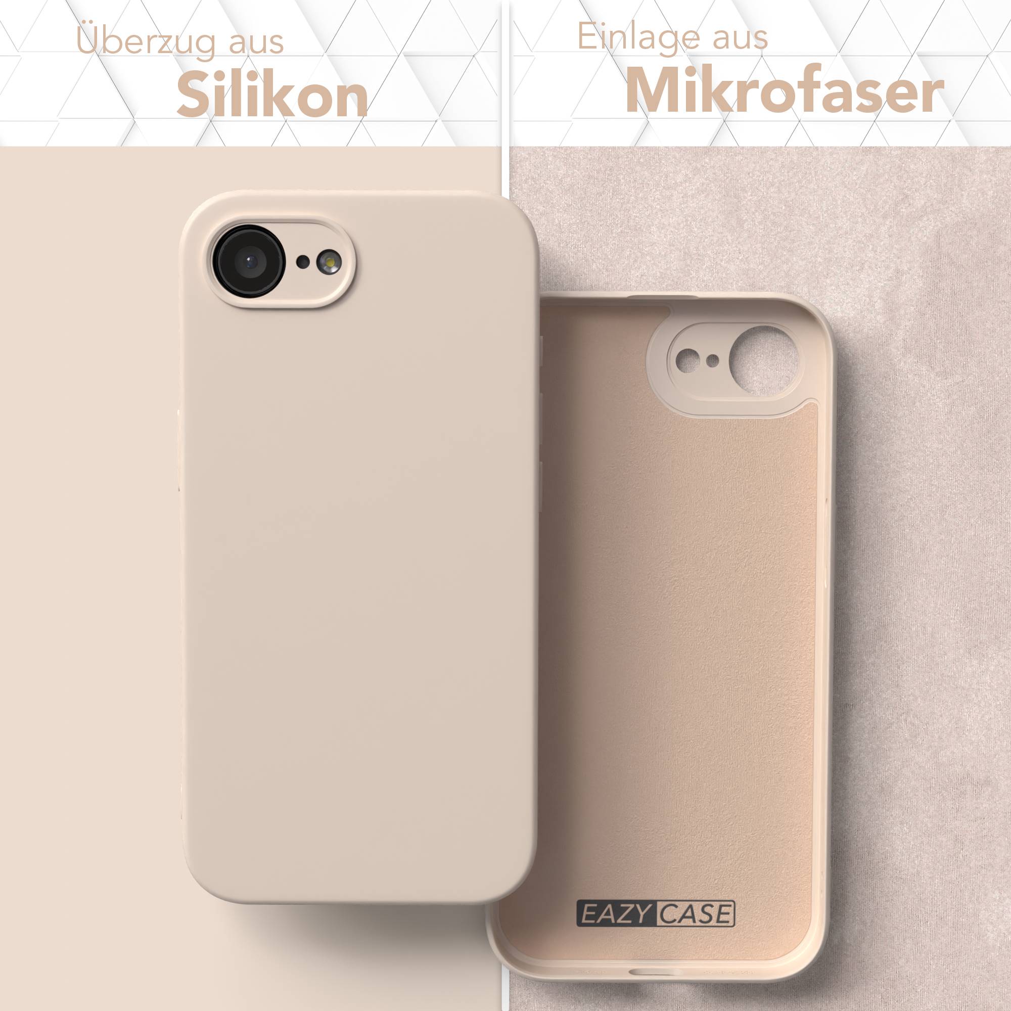 Apple iPhone 17e transparente Silikonhülle mit Kameraschutz von EAZY CASE 
