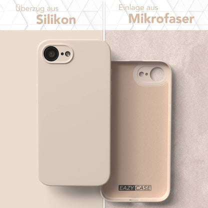 Apple iPhone 17e transparente Silikonhülle mit Kameraschutz von EAZY CASE 