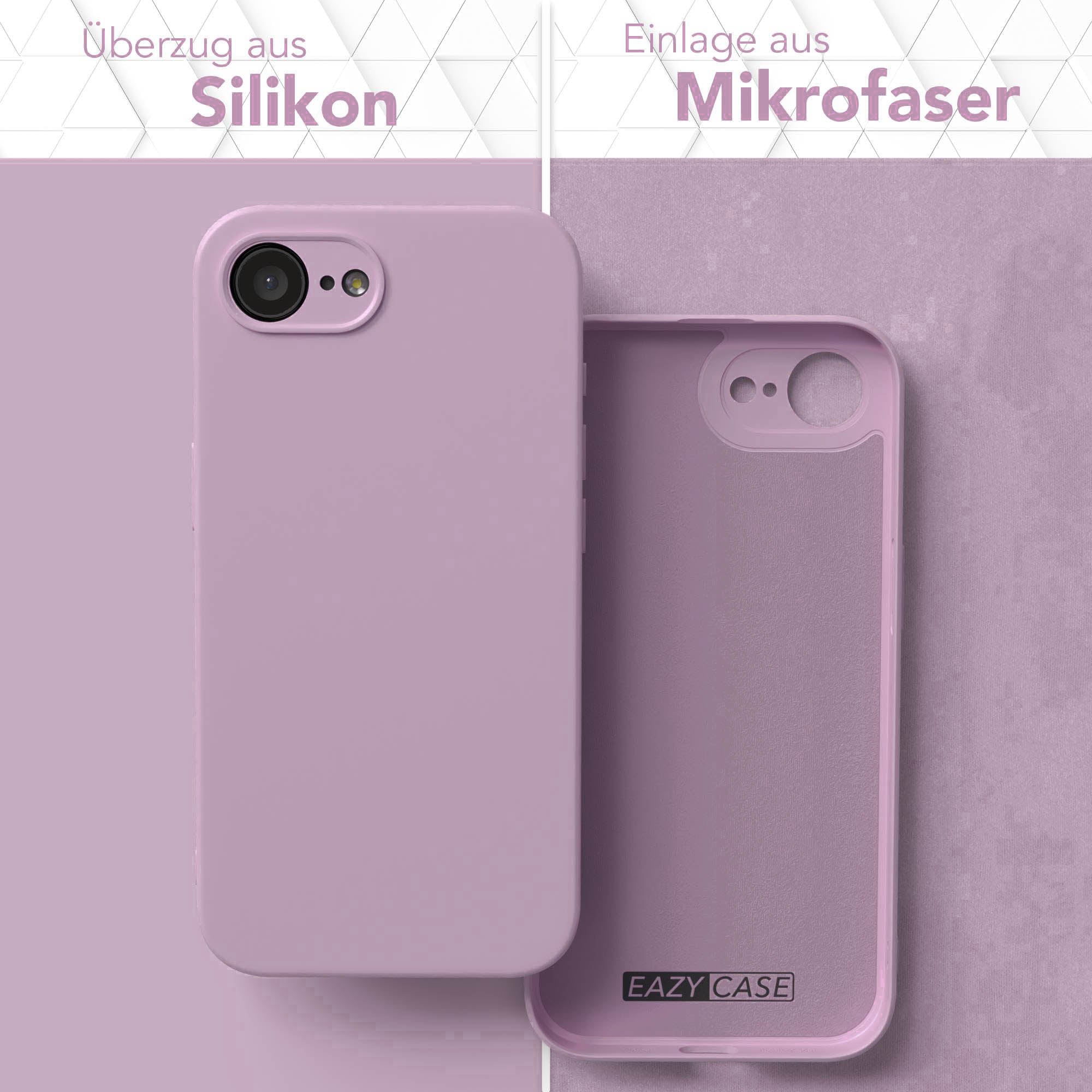 Apple iPhone 17e transparente Silikonhülle mit Kameraschutz von EAZY CASE 