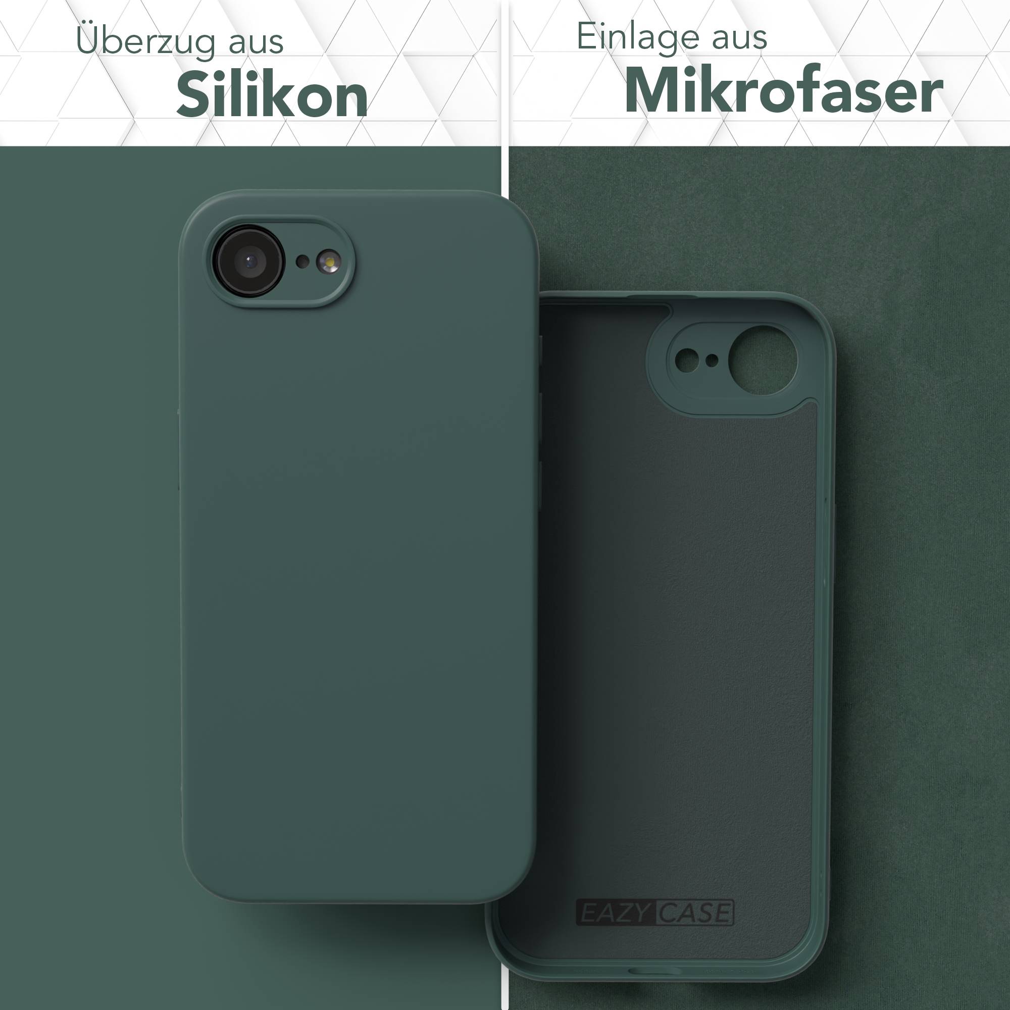 Apple iPhone 17e transparente Silikonhülle mit Kameraschutz von EAZY CASE 