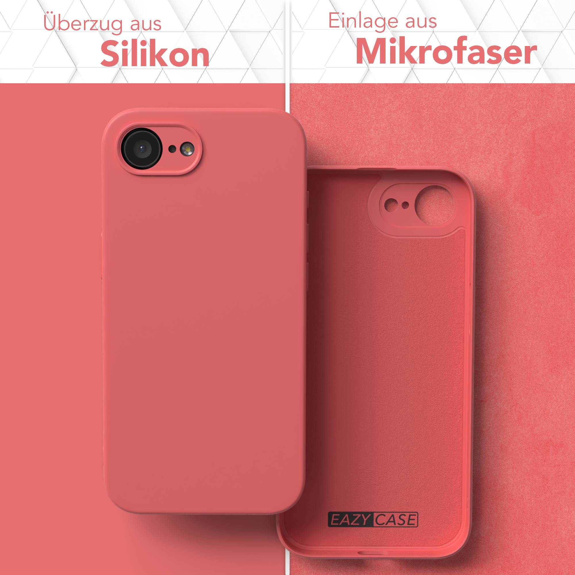 Apple iPhone 17e transparente Silikonhülle mit Kameraschutz von EAZY CASE 