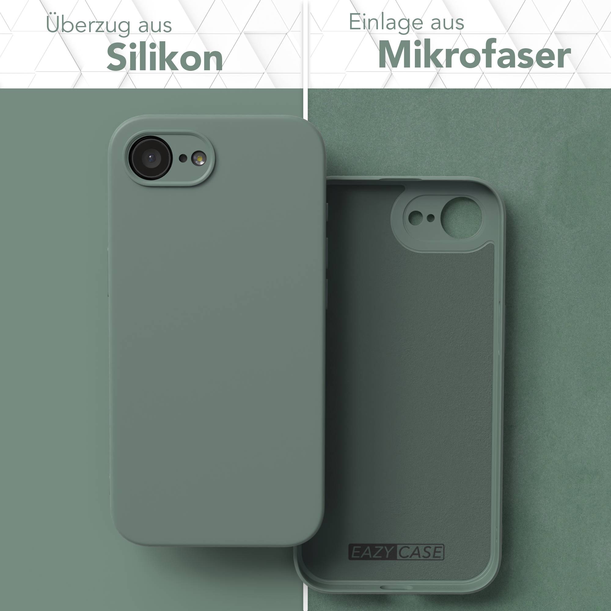 Apple iPhone 17e transparente Silikonhülle mit Kameraschutz von EAZY CASE 