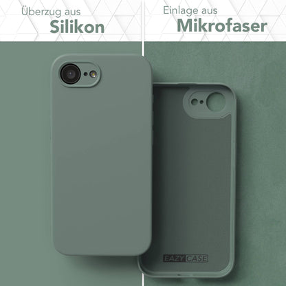 Apple iPhone 17e transparente Silikonhülle mit Kameraschutz von EAZY CASE 