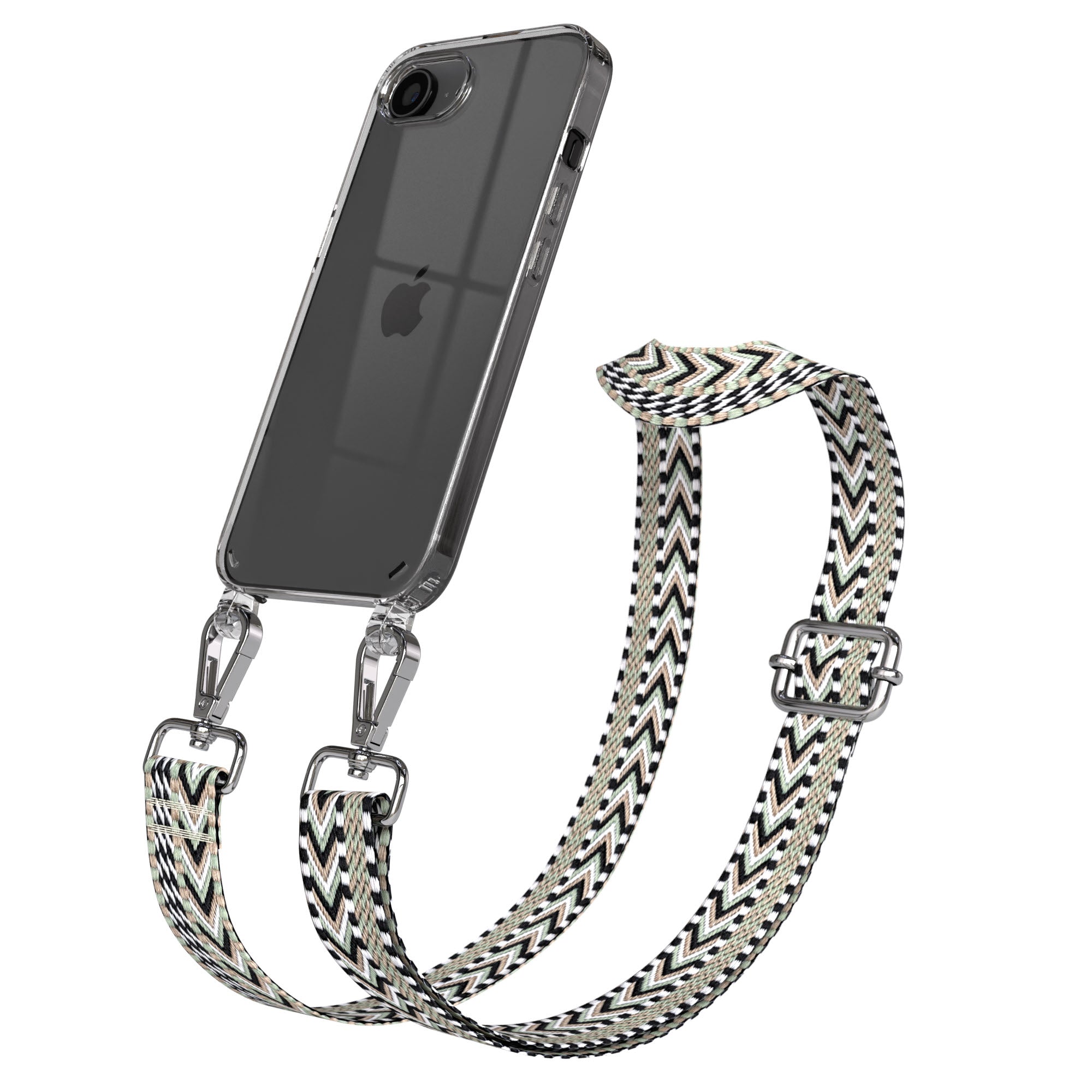 iPhone 17e Handykette mit Boho Band verstellbarer Trageriemen EAZY CASE 