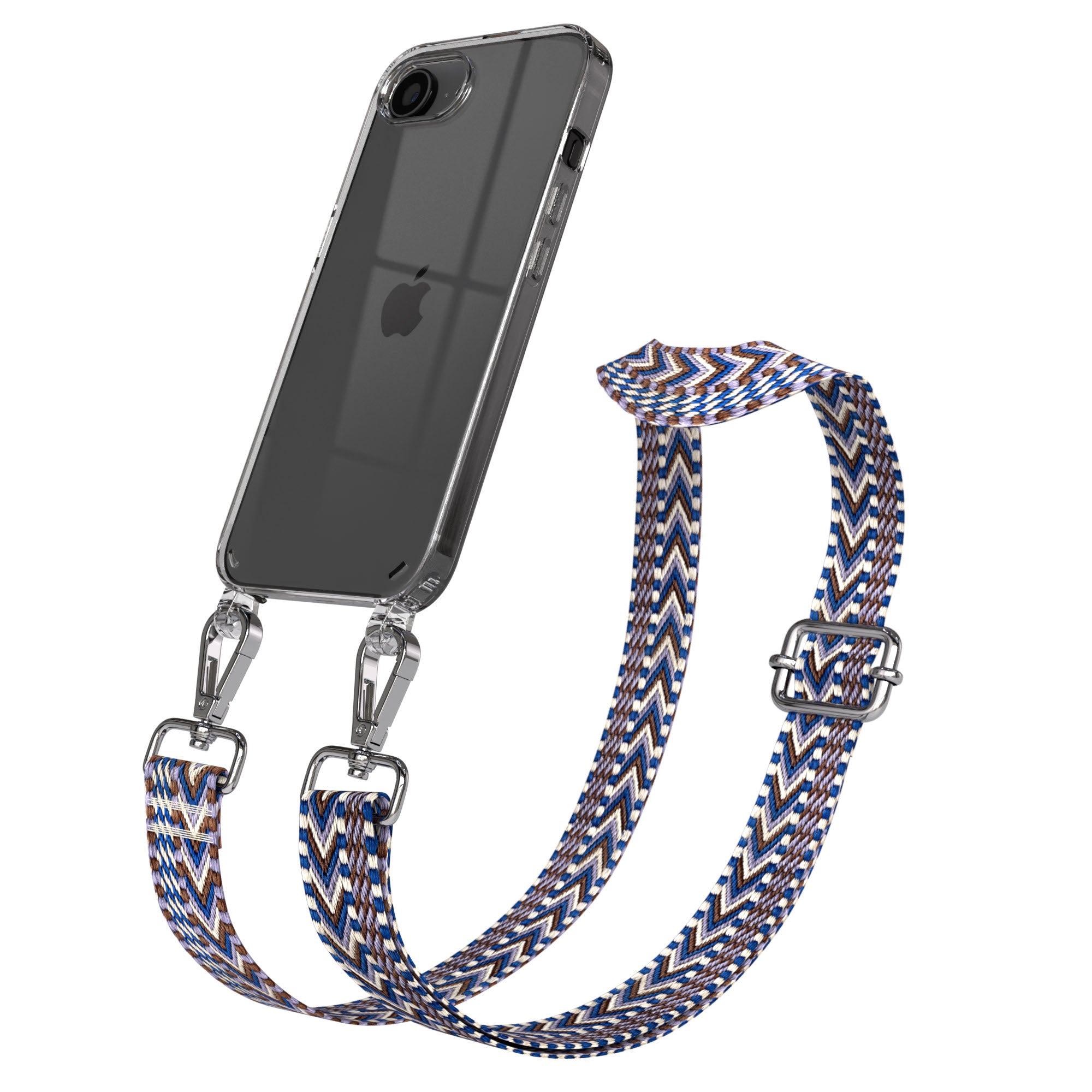 iPhone 17e Handykette mit Boho Band verstellbarer Trageriemen EAZY CASE 