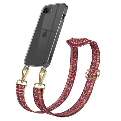 iPhone 17e Handykette mit Boho Band verstellbarer Trageriemen EAZY CASE 