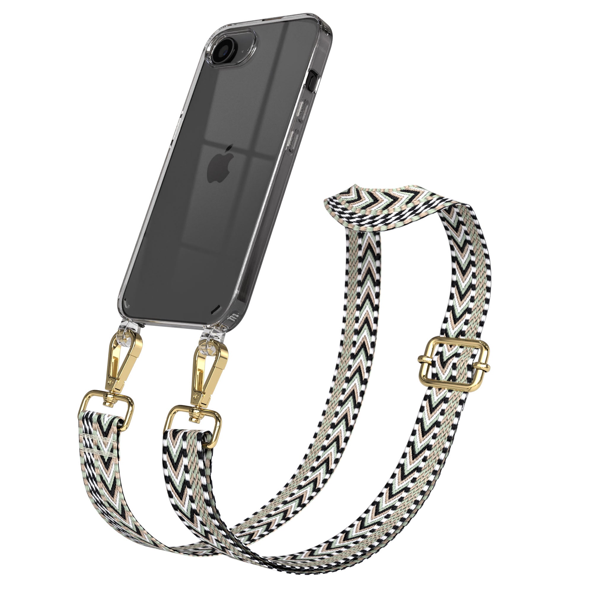 iPhone 17e Handykette mit Boho Band verstellbarer Trageriemen EAZY CASE 
