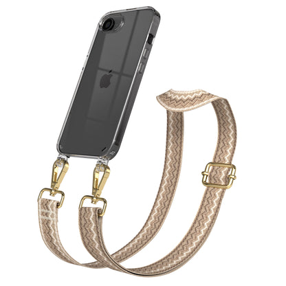 iPhone 17e Handykette mit Boho Band verstellbarer Trageriemen EAZY CASE 