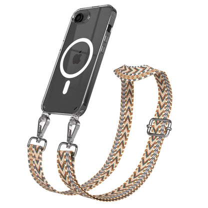 iPhone 17e MagSafe Handykette mit Boho Band verstellbar 