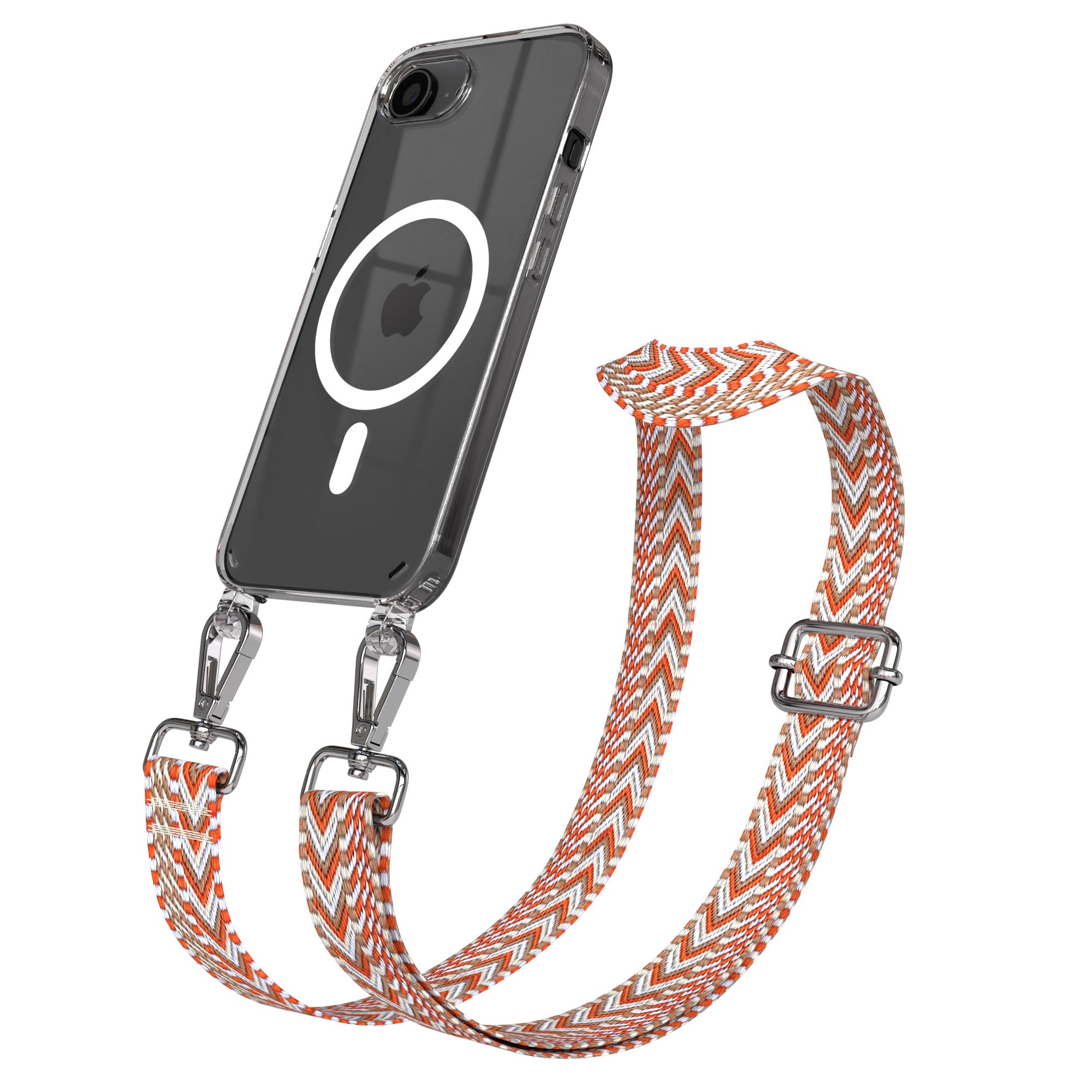 iPhone 17e MagSafe Handykette mit Boho Band verstellbar 
