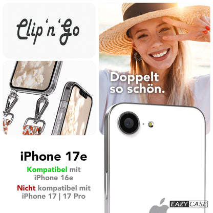 iPhone 17e MagSafe Handykette mit Boho Band verstellbar 