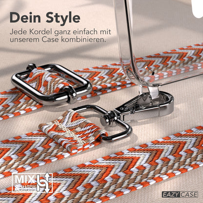 iPhone 17e MagSafe Handykette mit Boho Band verstellbar 