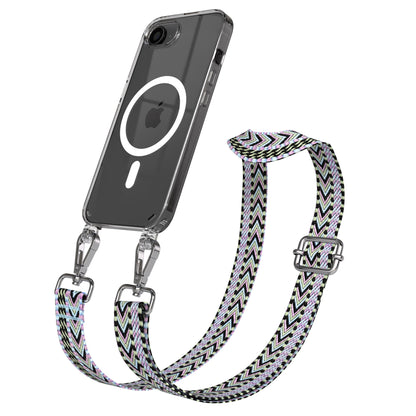 iPhone 17e MagSafe Handykette mit Boho Band verstellbar 