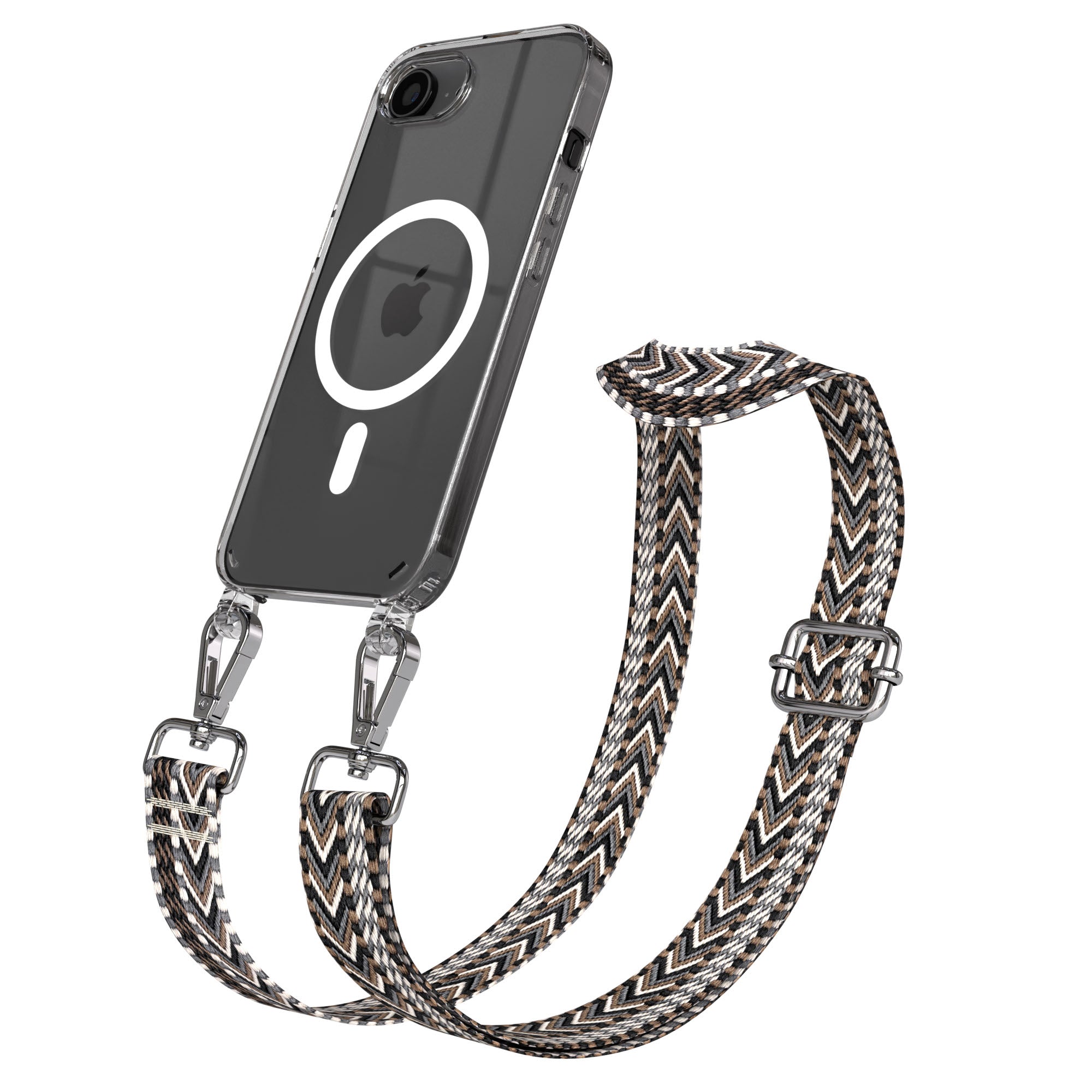 iPhone 17e MagSafe Handykette mit Boho Band verstellbar 