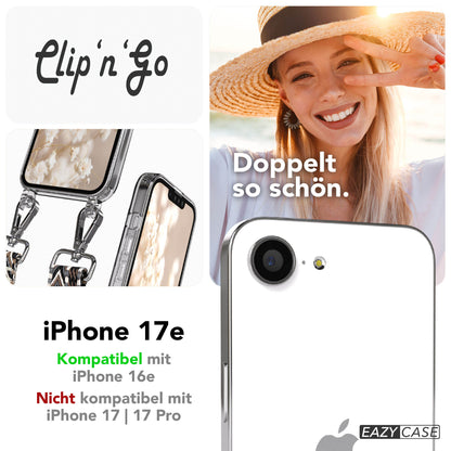 iPhone 17e MagSafe Handykette mit Boho Band verstellbar 