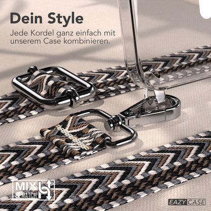 iPhone 17e MagSafe Handykette mit Boho Band verstellbar 