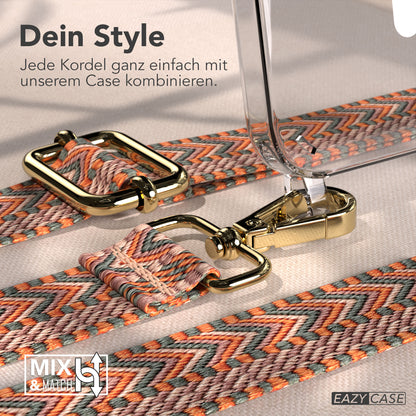 iPhone 17e MagSafe Handykette mit Boho Band verstellbar 