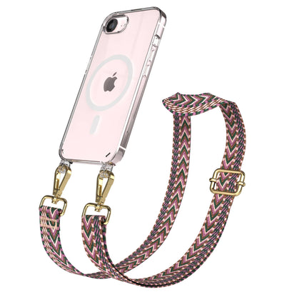 iPhone 17e MagSafe Handykette mit Boho Band verstellbar 
