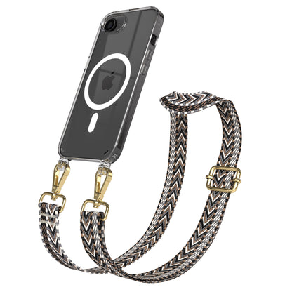iPhone 17e MagSafe Handykette mit Boho Band verstellbar 