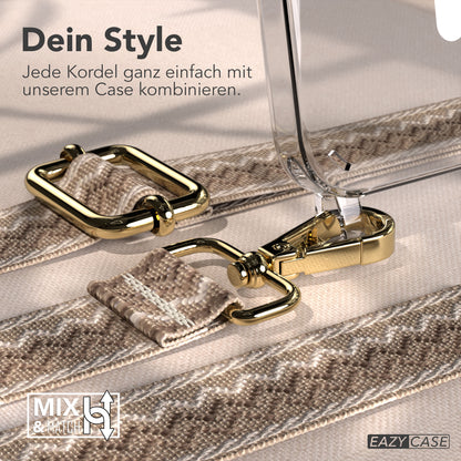 iPhone 17e MagSafe Handykette mit Boho Band verstellbar 