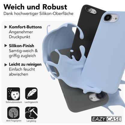 Apple iPhone 17e Premium Silikonhülle mit Kameraschutz von EAZY CASE 