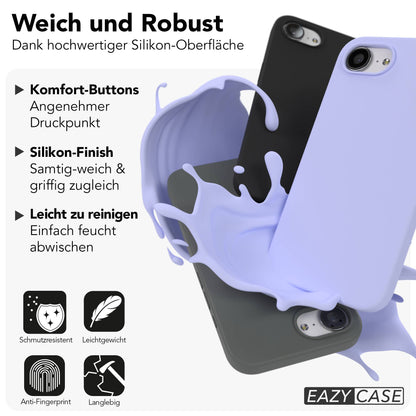 Apple iPhone 17e Premium Silikonhülle mit Kameraschutz von EAZY CASE 