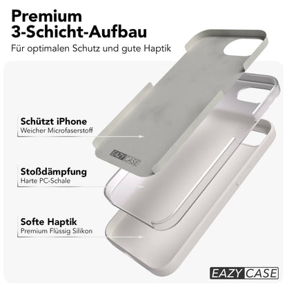 Apple iPhone 17e Premium Silikonhülle mit Kameraschutz von EAZY CASE 