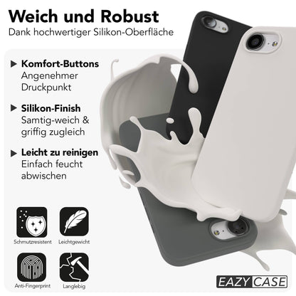 Apple iPhone 17e Premium Silikonhülle mit Kameraschutz von EAZY CASE 