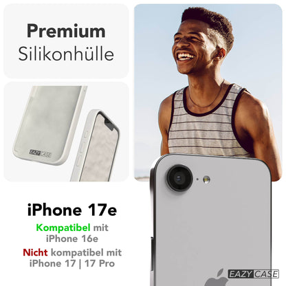Apple iPhone 17e Premium Silikonhülle mit Kameraschutz von EAZY CASE 