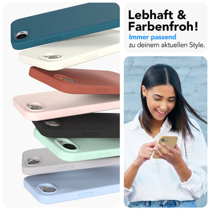 Apple iPhone 17e Premium Silikonhülle mit Kameraschutz von EAZY CASE 