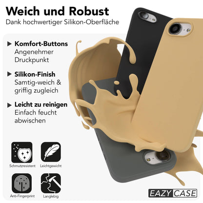 Apple iPhone 17e Premium Silikonhülle mit Kameraschutz von EAZY CASE 