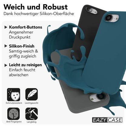 Apple iPhone 17e Premium Silikonhülle mit Kameraschutz von EAZY CASE 