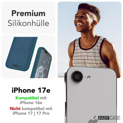 Apple iPhone 17e Premium Silikonhülle mit Kameraschutz von EAZY CASE 