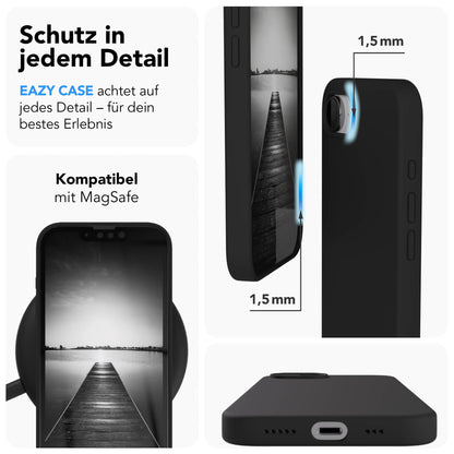 iPhone 17e MagSafe Silikonhülle mit Kameraschutz von EAZY CASE 