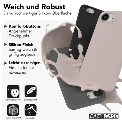 Apple iPhone 17e Premium Silikonhülle mit Kameraschutz von EAZY CASE 