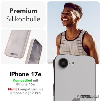 Apple iPhone 17e Premium Silikonhülle mit Kameraschutz von EAZY CASE 
