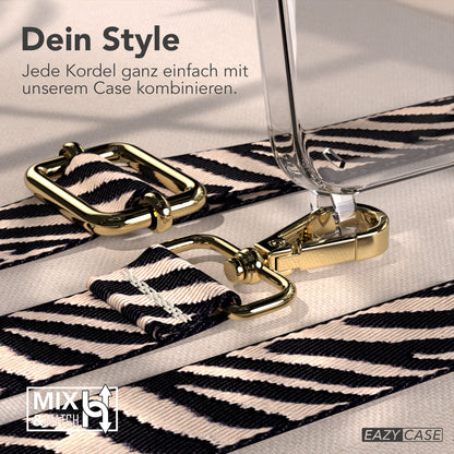 iPhone 17e Handykette mit verstellbarem Boho Band von EAZY CASE 