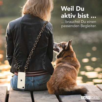 iPhone 17e Handykette mit verstellbarem Boho Band von EAZY CASE 