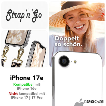 iPhone 17e Handykette mit verstellbarem Boho Band von EAZY CASE 