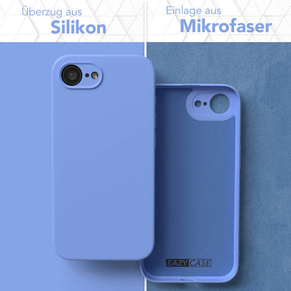 Apple iPhone 17e transparente Silikonhülle mit Kameraschutz von EAZY CASE 
