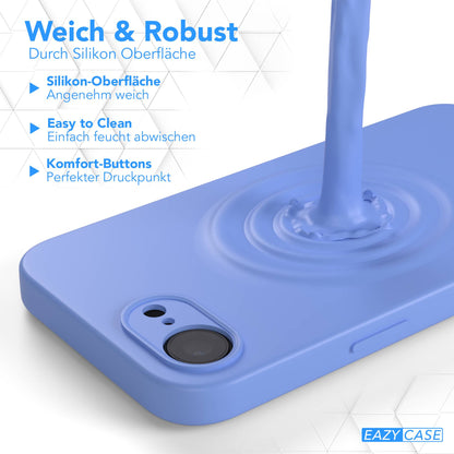 Apple iPhone 17e transparente Silikonhülle mit Kameraschutz von EAZY CASE 