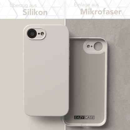 Apple iPhone 17e transparente Silikonhülle mit Kameraschutz von EAZY CASE 