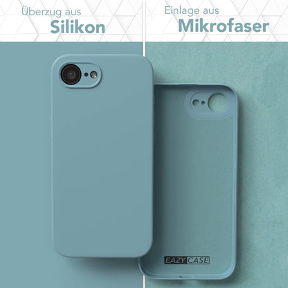 Apple iPhone 17e transparente Silikonhülle mit Kameraschutz von EAZY CASE 